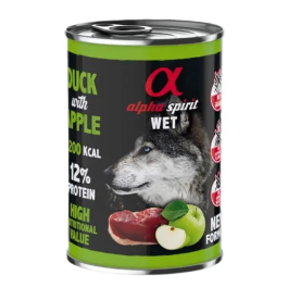 Alpha Spirit Perro Pato C-Manzana Verde Lata 6x400 gr Alimento Húmedo Completo Precio: 12.8900002. SKU: B18KB6YPYR