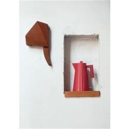 Alessi MDL06/1 R Hervidor Eléctrico Plissé Pequeño 1 Litro Rojo Alessi MDL06/1 R Hervidor Eléctrico Plissé Pequeño 1 Litro Rojo