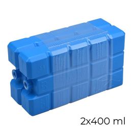 Cooling Elements Pack de 2 acumuladores de frío para neveras portátiles 400cl 16x9,5x6,5cm colores surtidos