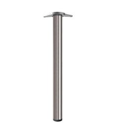 PATAS DE MESA Neiva Pata de Mesa Regulable con Diámetro Ø80mm y Altura 870mm, Acabado Níquel Satinado Precio: 56.95000036. SKU: B13S2VYZ8F