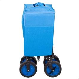 Carro de playa plegable 88x47x53/108 cm con bolsillo latera Carro de playa plegable 88x47x53/108 cm con bolsillo latera