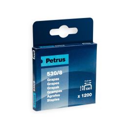 Grapas Petrus Nº 530-8 Caja De 1200 Unidades