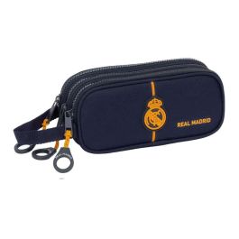 Bolso Escolar Portatodo Safta Triple Real Madrid 2 Equipacion 24-25 70x210x85 mm