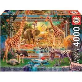 EDUCA - Puzzle - 4000 Savana cobra vida Precio: 52.5000003. SKU: B1J3REGXMD