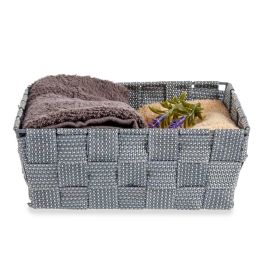 Cesta de Tela Kipit 17 cm Gris - 21x18x8 cm, 1.7 l (24 Unidades) Cesta de Tela Kipit 17 cm Gris - 21x18x8 cm, 1.7 l (24 Unidades)
