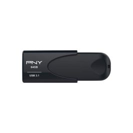 Memoria USB PNY Attaché 4 Negro 64 GB
