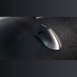 Elbe Ratón Inalámbrico Vertical Ergonómico RT-102 con Pila Incluida Negro