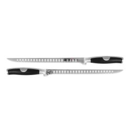Quttin Cuchillo Jamonero Moare con Hoja de 27 cm y Alvéolos Antiaherentes para Cortar Jamón (6 Unidades) Quttin Cuchillo Jamonero Moare con Hoja de 27 cm y Alvéolos Antiaherentes para Cortar Jamón (6 Unidades)