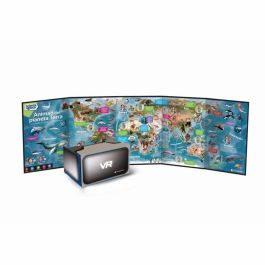 Clementoni CLE8005125528530 Planeta Animales Realidad - Caja Científica con Experimentos y Actividades Virtuales, Incluye Moldes y Pinturas