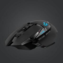 Logitech G502 LIGHTSPEED Ratón Gaming Inalámbrico, Sensor HERO 25K, RGB LIGHTSYNC, Compatible POWERPLAY, 910-005568