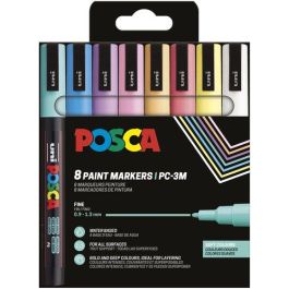 Rotulador de pintura acrílica POSCA PC-3M/8C Pastel 0,9-1,3 mm 8 Piezas Precio: 27.69000058. SKU: B1H9PV6Y7L