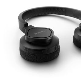 Philips TAA4216BK/00 Auriculares Diadema Inalámbricos y Alámbricos Bluetooth 5.0 USB-C 3.5mm Llamadas Música Negros IP55 Plegables 35h Batería