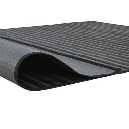 DKD Home Decor Alfombra Bamboo carpets 25 Urban Gris 230 x 160 cm Bambú (2 Unidades)