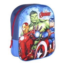 Mochila Escolar The Avengers Azul (25 x 31 x 10 cm) Precio: 8.49999953. SKU: S0734747