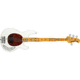 Sterling by Music Man Ray24Ca M/M Bajo Eléctrico StingRay Classic Olympic White - Preamplificador Activo 2 Bandas
