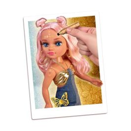 Famosa Muñeca Nancy Gold Makeup de 42 cm, Ideal para Niñas +3 Años