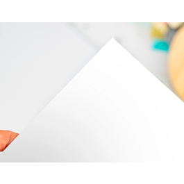 Liderpapel Cartulina Blanco 50x65 cm 180g/m2 para Dibujo y Manualidades