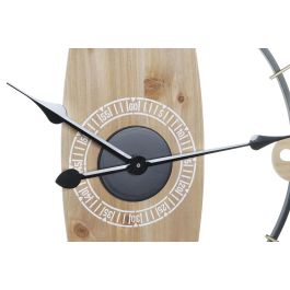 Reloj Pared Scandi DKD Home Decor Natural Blanco 4.5 x 66 x 61 cm (2 Unidades) Reloj Pared Scandi DKD Home Decor Natural Blanco 4.5 x 66 x 61 cm (2 Unidades)