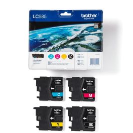 Brother Tinta Pack 4 Colores (Bk/C/M/Y) compatible con DCP-J125/J140W, J315W, J515W, MFC-J220/J265W, J410/J415W