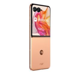 Motorola razr 50 ultra Teléfono Móvil Plegable Android 14 6.9" pOLED + 4.0" Ext. 12GB RAM 512GB 50MP Cámara 5G Durazno IPX8