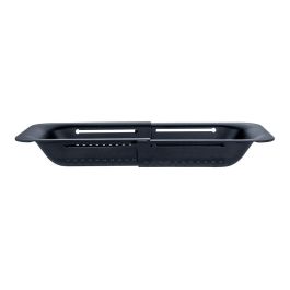 Wenko Escurreplatos Extensible Sievo 36,5 a 50 cm Negro