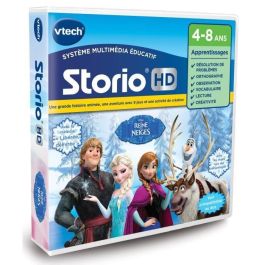 Vtech Juego educativo Storio Frozen - Nivel 2 para tabletas y consola de TV, 4-8 años