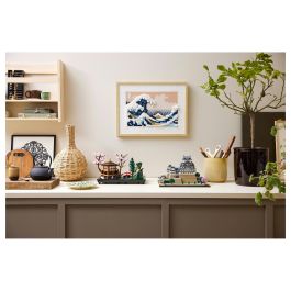 Lego Architecture 21060 Kit de Construcción del Modelo del Castillo Himeji para Adultos Fanáticos de la Cultura Japonesa