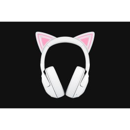 Razer RZ04-04860600-R3M1 Kraken Kitty V2 BT Auriculares Gaming Inalámbricos Bluetooth 5.2 con RGB Chroma, Orejas de Gato, Blancos