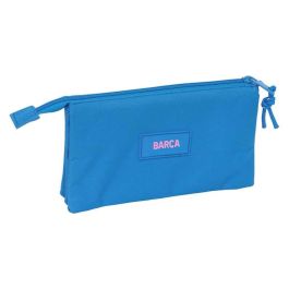 Safta Portatodo Triple F.C.Barcelona Chica Indigo 22x12x3 cm