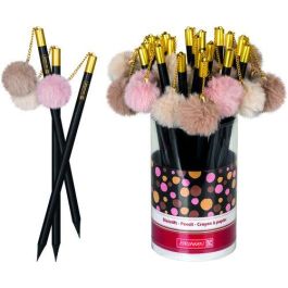 Lapiz De Grafito Brunnen Fun Pompon Hb Surtido Expositor De 24 (3 Col.) Precio: 38.59000002. SKU: B1HXHDNVSM