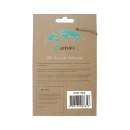 eSTUFF Funda Híbrida Magnética BERLÍN para iPhone 12/12 Pro - Transparente