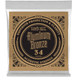 Ernieball Cuerda Acústica Aluminium Bronze .034 Precio: 3.88999996. SKU: B1HM8DCDL3