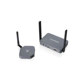 IOGEAR Kit de Conexión Inalámbrica de Video y Audio HDMI 4K UHD 30Hz, Transmisor Receptor, Alcance 30m, Compatible PC, Mac, iOS, Android