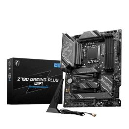 MSI Z790 GAMING PLUS WiFi Placa Base ATX Intel Z790 DDR5 PCIe 5.0 LGA1700 con Wi-Fi 6E para Intel 12ª/13ª/14ª Gen Precio: 244.50000036. SKU: B1AJNKKZFG