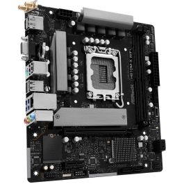 ASRock H810M-X WiFi LGA 1851 para Intel Core Ultra Series 2 DDR5-SDRAM hasta 128GB con WiFi y Bluetooth 5.0 Micro ATX