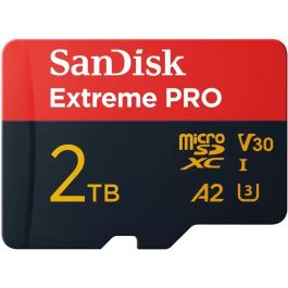 Sandisk Tarjeta de Memoria microSDXC Extreme PRO 2TB UHS-I V30 A2 U3, Velocidad de Lectura 250MB/s, Escritura 150MB/s Precio: 310.4999997. SKU: B1H6387687