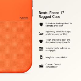 Funda para Móvil Beats iPhone 17 Naranja Apple