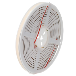 Tira Flexible LED COB Corte Libre 24VDC 12W/M 528 Leds/M IP65 6000K Blanco Frío 5 Metros