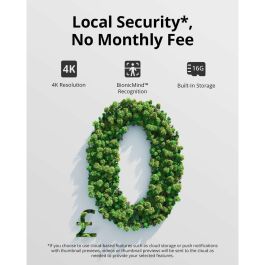 Videocámara de Vigilancia Eufy T80303D1