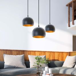 Lámpara Colgante Londyn SKD-P024-B Estilo Nórdico Vintage de Aluminio con Cable Regulable en Altura