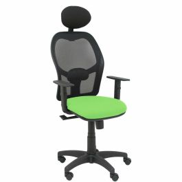 PIQUERAS Y CRESPO Silla Alocen malla negra asiento bali pistacho brazos regulables cabecero fijo Precio: 204.49999944. SKU: S5703931