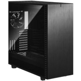 Fractal Design Define 7 XL Black - Caja PC Midi Tower E-ATX, USB-C, Panel Frontal de Aluminio, Diseño Modular para Refrigeración Silenciosa