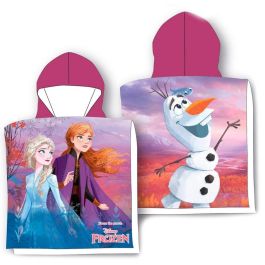 Disney Poncho toalla Frozen 100% algodón 55x100cm Precio: 14.49999991. SKU: B1HBELJVGZ