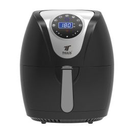 Thulos Freidora de Aire Sin Aceite 4.5L, 1400W, TH-FR3245 - Negro, Pantalla Táctil, Cajón Desmontable Precio: 52.5900001. SKU: B1CRQ57FNB