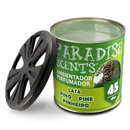 Paradise PER80122 Cs12 Perfumador Ambientador en Lata Tipo Gel con Aroma a Pino, 100 gramos de contenido, hasta 45 días de duración Paradise PER80122 Cs12 Perfumador Ambientador en Lata Tipo Gel con Aroma a Pino, 100 gramos de contenido, hasta 45 días de duración
