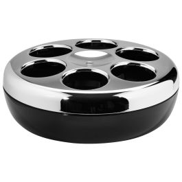 Helios Refrescador 6 Botellas Negro Negro y Cromado d.30 cm h.10,9 cm Precio: 83.98999983. SKU: B1DVNWY5LY