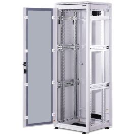Digitus Armario de Red Unique 36HE 600x600mm Gris, Bastidor Independiente con Paneles Laterales, IP20, 800 kg