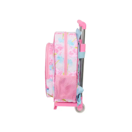Mochila Escolar con Ruedas Barbie Painterly Rosa Azul cielo 26 x 11 x 67 cm 26 x 34 x 11 cm
