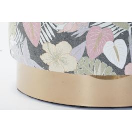 Reposapies Tropical DKD Home Decor Multicolor 35 x 35 x 35 cm (2 Unidades) Reposapies Tropical DKD Home Decor Multicolor 35 x 35 x 35 cm (2 Unidades)