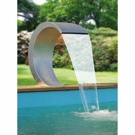 Ubbink Mamba Led Cascada para Piscinas de Acero Inoxidable 316L Resistente al Cloro con 20 LEDs Azules y Conexión 38mm Ubbink Mamba Led Cascada para Piscinas de Acero Inoxidable 316L Resistente al Cloro con 20 LEDs Azules y Conexión 38mm